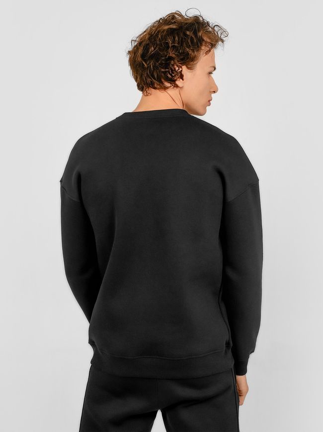 Men's Sweatshirt "Stay Strong, be Capy (Capybara)", Black, S