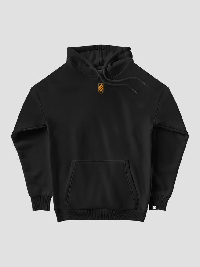 Men's Hoodie "3SAB vs AI Robots", Black, M-L
