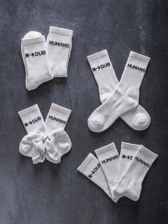 Socks "Pixel" White, White, 35-39