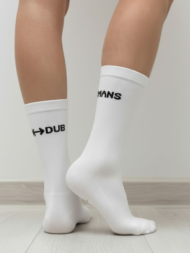 Socks "Pixel" White, White, 35-39