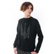 Men's Sweatshirt “Minimalistic Trident” with a Trident Coat of Arms, Black, M