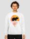 Men's Sweatshirt "Enjoy, be Capy (Capybara)", White, XS