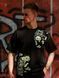 Футболка мужская оверсайз &ldquo;Japanese Tattoo Cats&rdquo;, Черный, XS-S