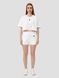 Women’s Oversize Suit - Shorts and Crop T-shirt Dubhumans Superior, White, S