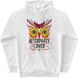 Women's Hoodie "Afterparty Lover", White, 2XS