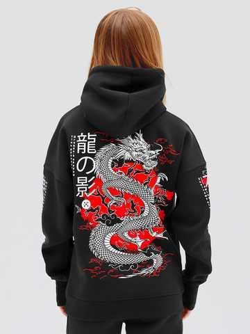 Women's suit hoodie and pants Black 