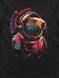 Men's T-shirt "Spacy Capy Mood (Capybara)", Black, M