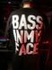 Футболка чоловіча оверсайз &ldquo;Bass in My Face&rdquo; Чорна XSS з написом
