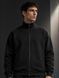 Men&rsquo;s Sweatshirt with Zipper Black, Black, M