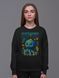 Women's Sweatshirt "Blueberrinni Octopussini", Black, M
