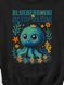 Women's Sweatshirt "Blueberrinni Octopussini", Black, M