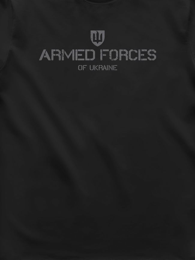 Men's T-shirt "Armed Forces of Ukraine 2", Black, M