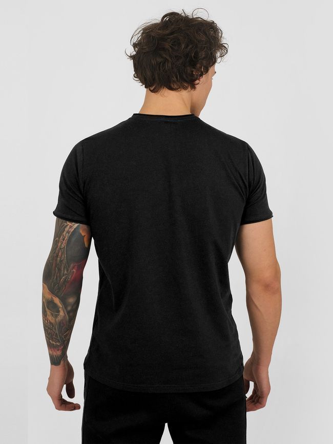Men's T-shirt "Spacy Capy Mood (Capybara)", Black, M