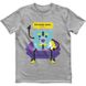 Men's Funny T-shirt “Floppy Grandfa”, Gray melange, XS