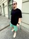 Men's Shorts oversize Mint, Mint, XS-S