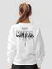 Women's Sweatshirt ””Under Control”, White, S