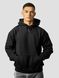 Men's Hoodie "Cyber Cat", Black, M-L