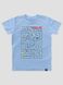 Kid's T-shirt “Deadline”, Light Blue, 3XS (86-92 cm)