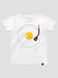 Kid's T-shirt "Omlet Vinyl", White, XS (110-116 cm)