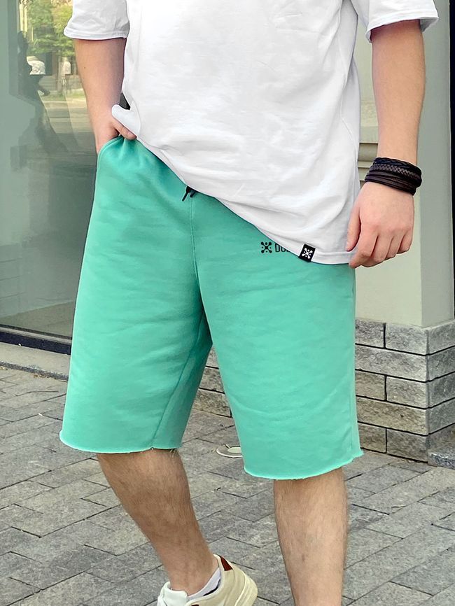 Men's Shorts oversize Mint, Mint, XS-S