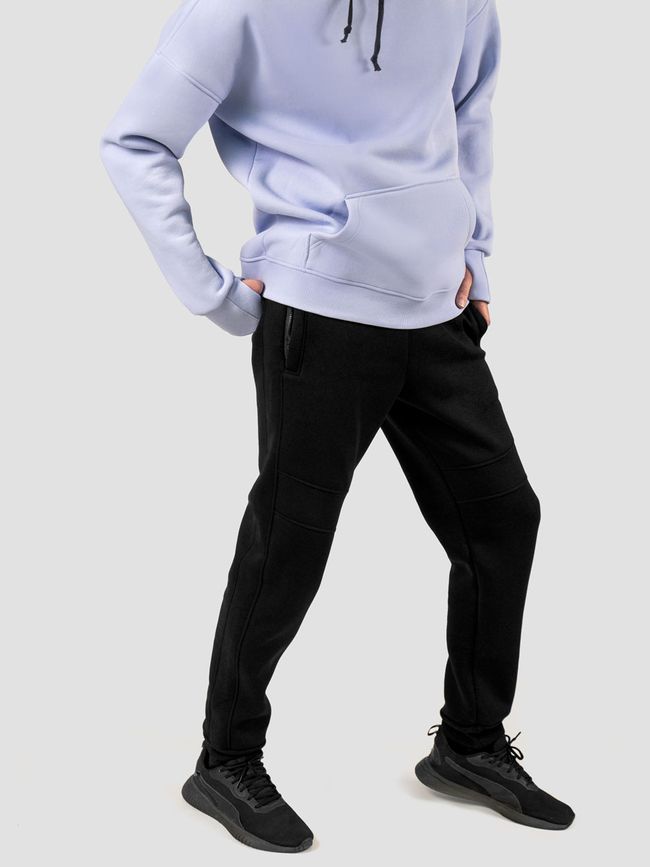 Men's suit hoodie light blue and pants, Light Blue, M-L, L (108 cm)