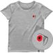 Women's T-shirt “What? Mini”, Gray melange, XS