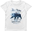 Women's T-shirt "Carpathian Blue Mountains", White, XS