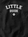 Dog's T-shirt "Little Dude", Black, XS