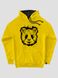 Kid's hoodie "Forest Panda", Light Yellow, 3XS (86-92 cm)
