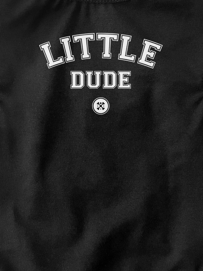 Dog's T-shirt "Little Dude", Black, XS