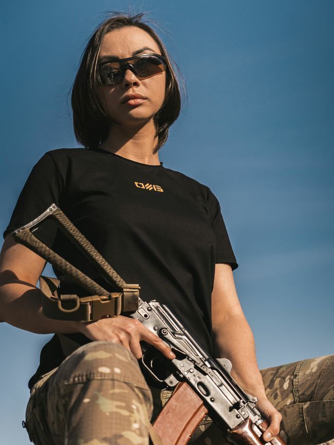 Women's T-shirt "3SAB Arsenal", Black, M