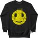 Men's Sweatshirt "Music Smile", Black, XS
