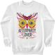 Men's Sweatshirt "Afterparty Lover", White, M