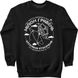 Women's Sweatshirt "One million cash", Black, XS
