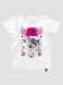 Kid's T-shirt “Selfie Sheva Music Fan”, White, XS (110-116 cm)