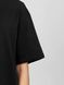 Women's T-shirt Oversize "03 (3SAB)", Black, XS-S