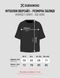 Women's T-shirt Oversize "03 (3SAB)", Black, XS-S