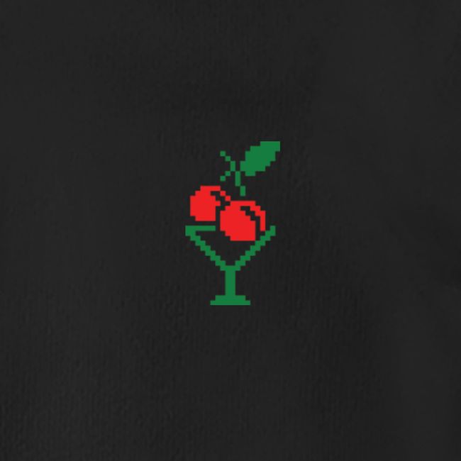 Women's Sweatshirt “Vyshnya (Cherry)”, Black, M