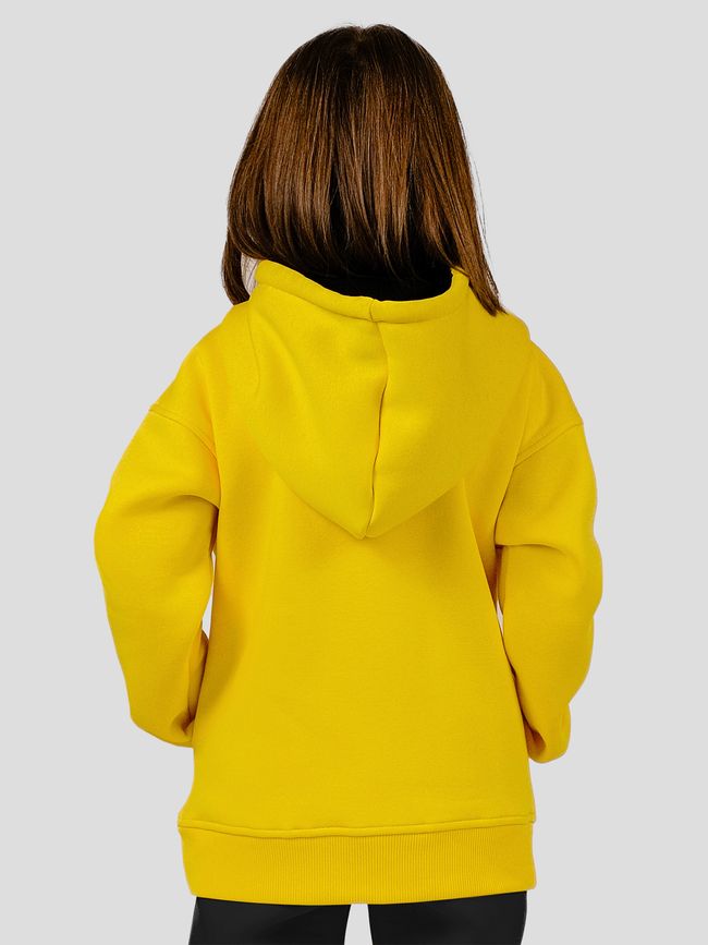 Kid's hoodie "Stay Chill, be Capy (Capybara)", Light Yellow, XS (110-116 cm)