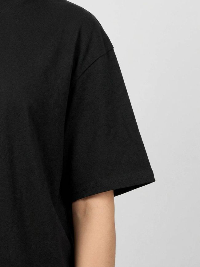 Women's T-shirt Oversize "03 (3SAB)", Black, XS-S