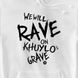 Худі жіночий "We will Rave on Khuylo’s Grave", Білий, 2XS