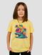 Kid's T-shirt "Stay Strong, be Capy (Capybara)", Light Yellow, 3XS (86-92 cm)