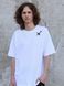 Men's T-shirt Oversize &ldquo;Movement&rdquo;, White, XS-S