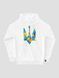 Худи унисекс "Ukraine Geometric", Белый, XL-2XL