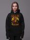 Women's Hoodie "Tung Tung Tung Sahur", Black, M-L