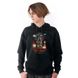 Men's Hoodie “The Holiday is Coming”, Black, M-L