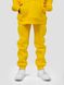 Костюм детский худи и штаны желтый, Желтый, 3XS (86-92 см), 92