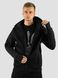 Men's tracksuit set with t-shirt “Nation Code”, Black, 2XS, XS (104 cm)