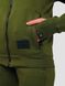 Костюм женский худи на молнии и штаны Зеленый, Зеленый, M-L, L (108 см)