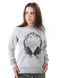 Women's Sweatshirt "Art Sound", Gray, M